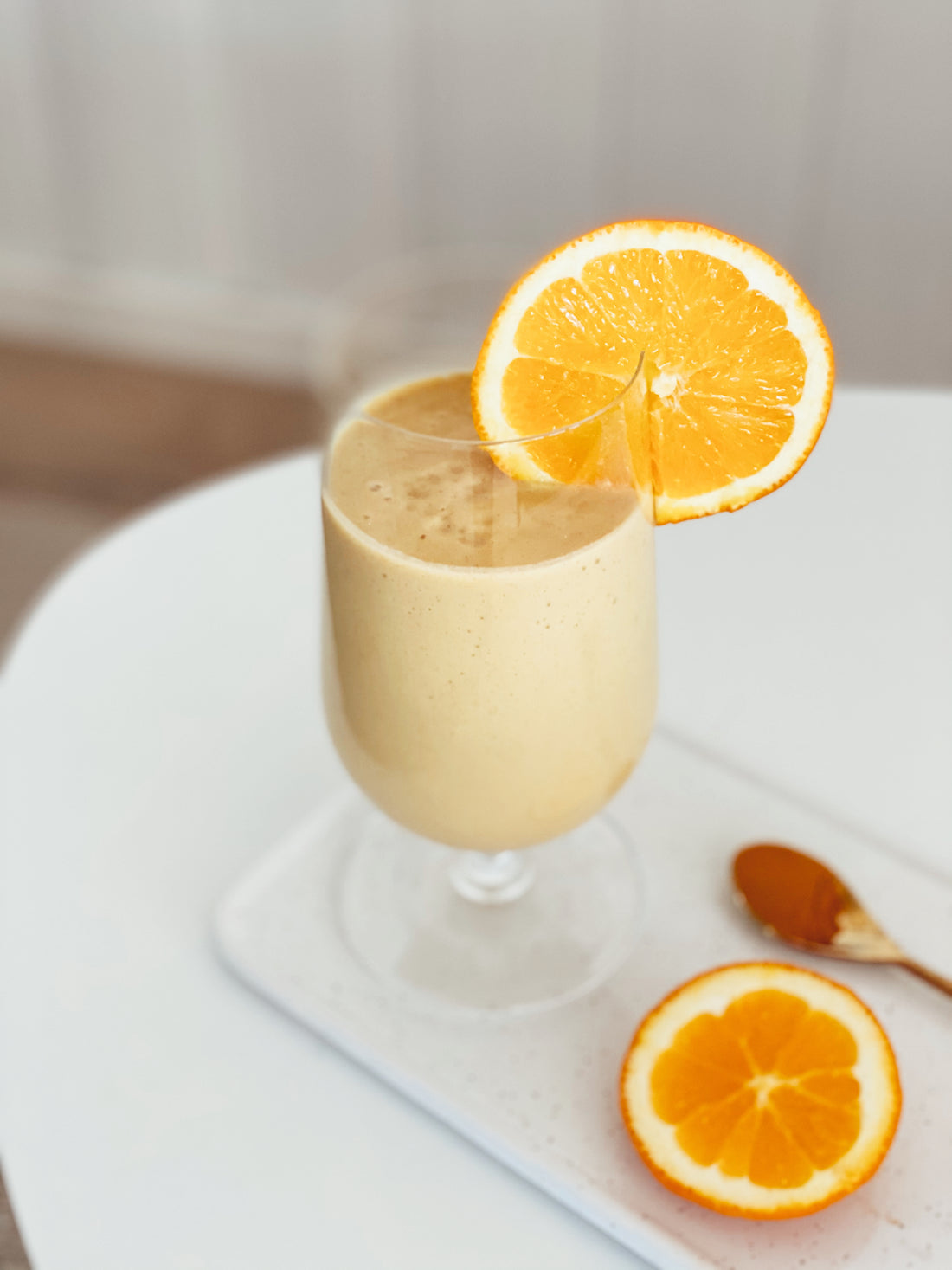 Gyllen gurkemeieblend smoothie