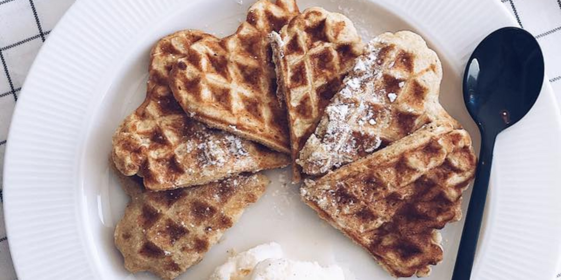 Oppskrift på blodsukkervennlige vaffler