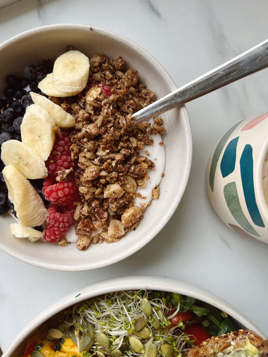 Blodsukkervennlig julegranola